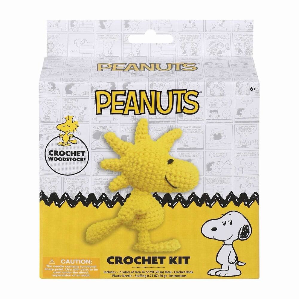 🔥Peanuts Woodstock Crochet Kit BNWT🔥